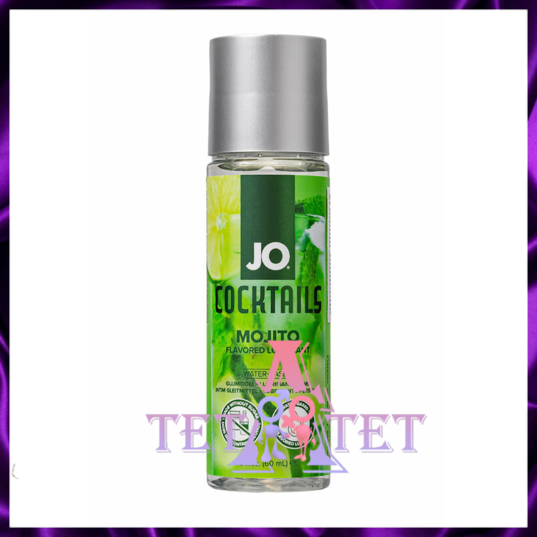 Съедобный лубрикант со вкусом коктейля «Мохито» JO H2O MOJITO, 60 мл